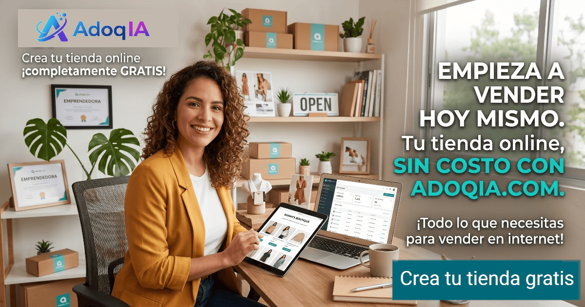 Cómo Crear tu Tienda Online Gratis en 2026: Guía Paso a Paso con AdoqIA